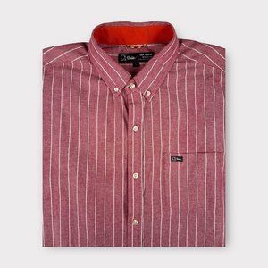 Bolla Co. Alley S/S Shirt Mens Large Red White Striped Skateboarding Outdoors